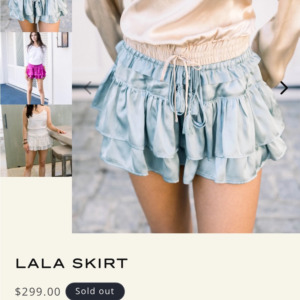 SHUG LaLa skirt in Black